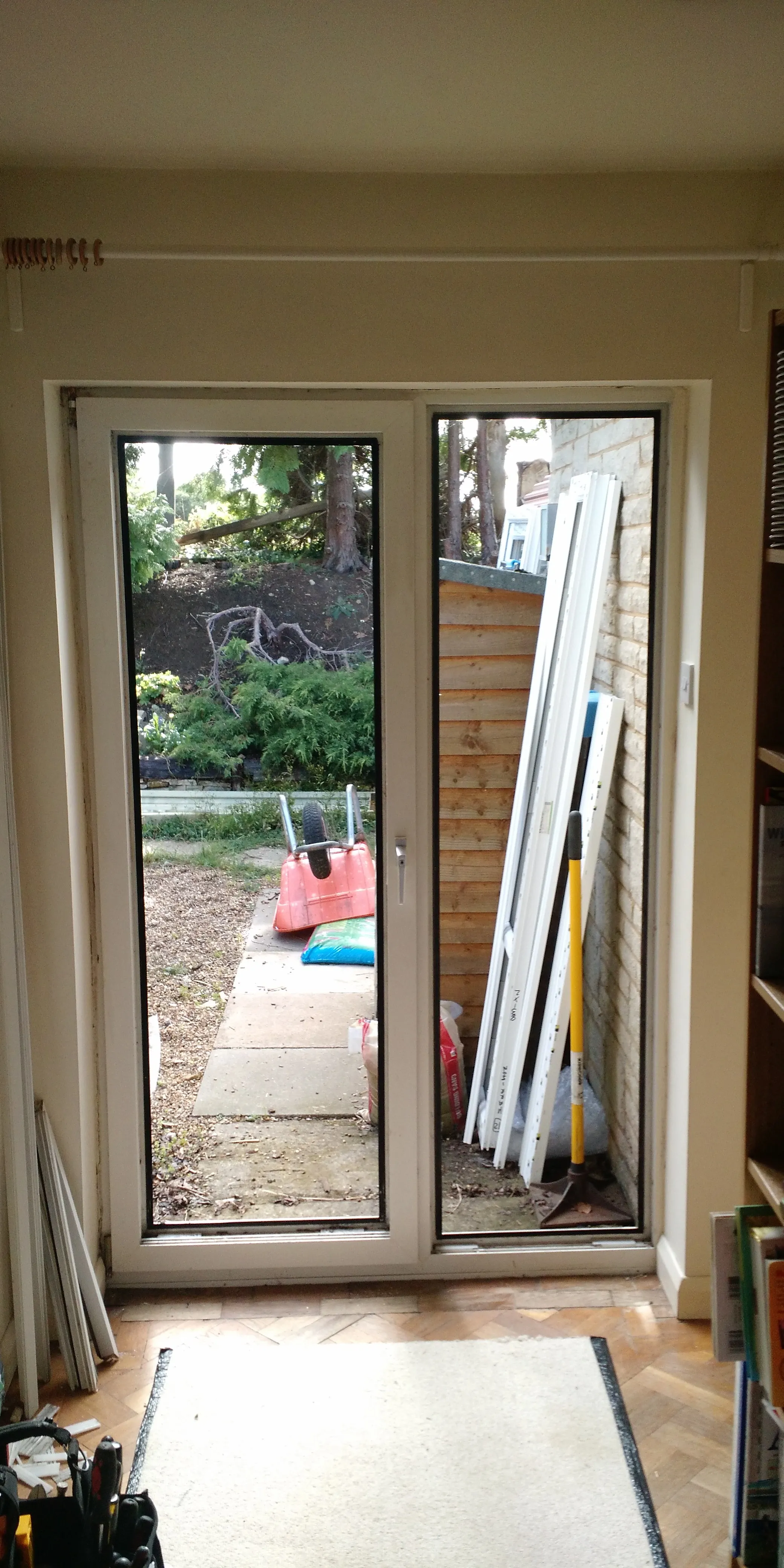 door install: the original door